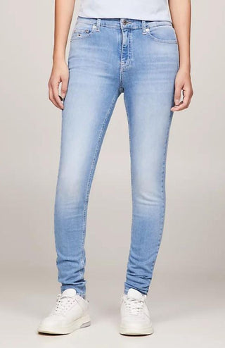 NORA MID RISE SKINNY FADED JEANS